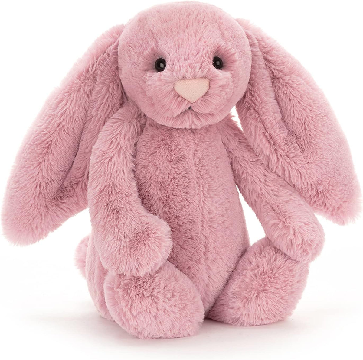 🐰🌷 Bashful Tulip Pink Bunny – 12” Soft Plush Stuffed Animal & Cuddly Gift 💕🎁