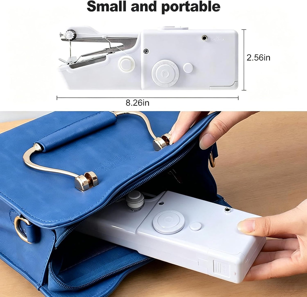 🧵✨Stitch It Anywhere – Mini Portable Electric Sewing Machine & DIY Repair Kit