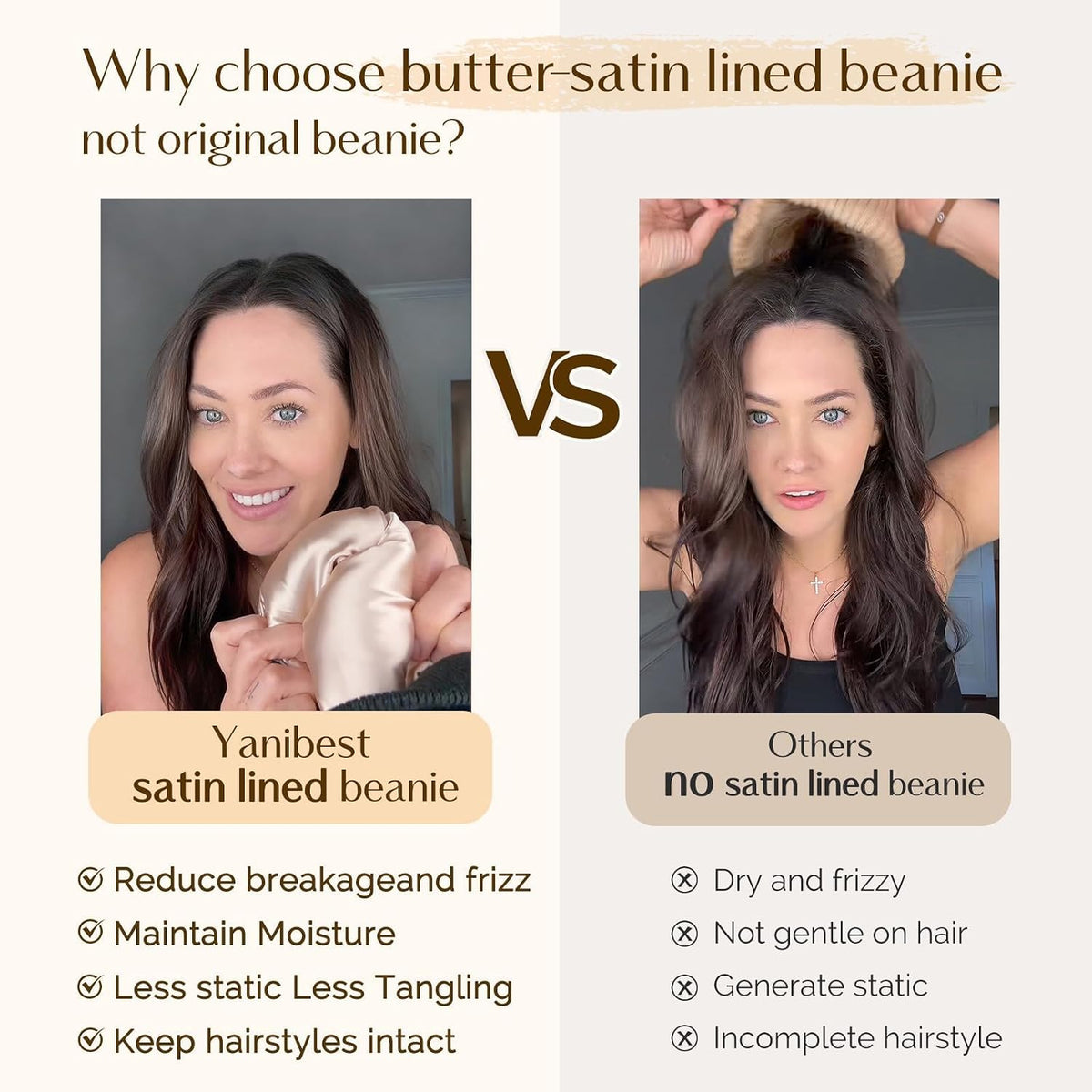 Warm Head, Happy Hair – Satin-Lined Winter Beanie