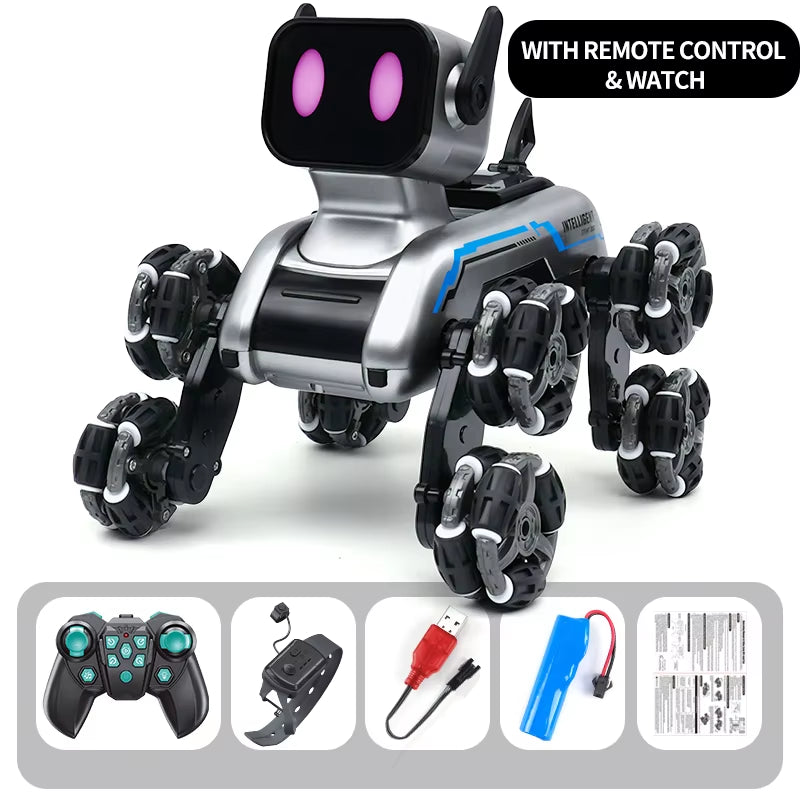 RC Robot Dog – Electric Stunt, Drift & Interactive