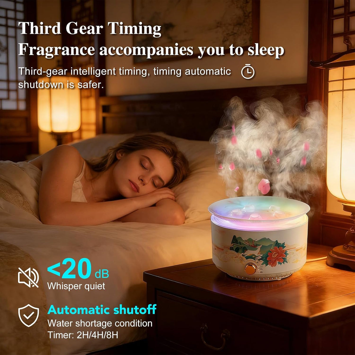 🪼✨ Jellyfish Glow – 360ml Ultrasonic Essential Oil Diffuser with 7-Color Lights & Remote Control 🤍🌈
