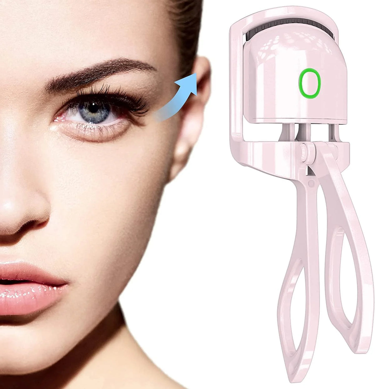 👁️✨ Ultraglow Electric Eyelash Curler – Long-Lasting Lift & Beautifully Defined Lashes 💕💄