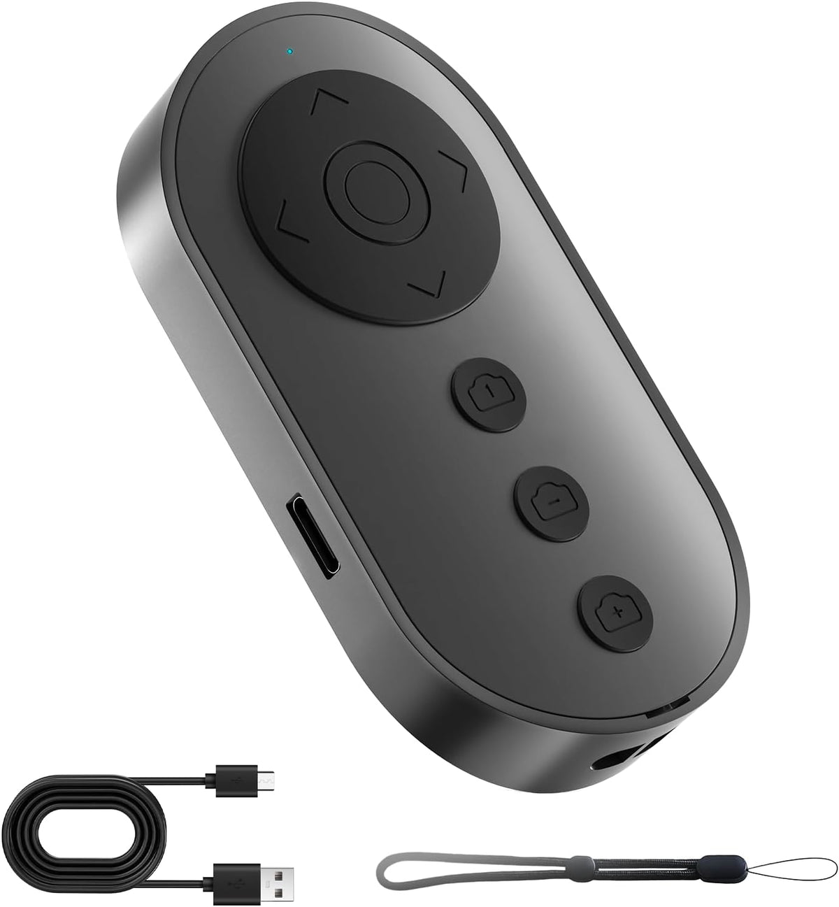 📱✨ TikTok Creator Remote – Bluetooth Camera Shutter, Zoom & Hands-Free Video Scrolling 🎥🔥