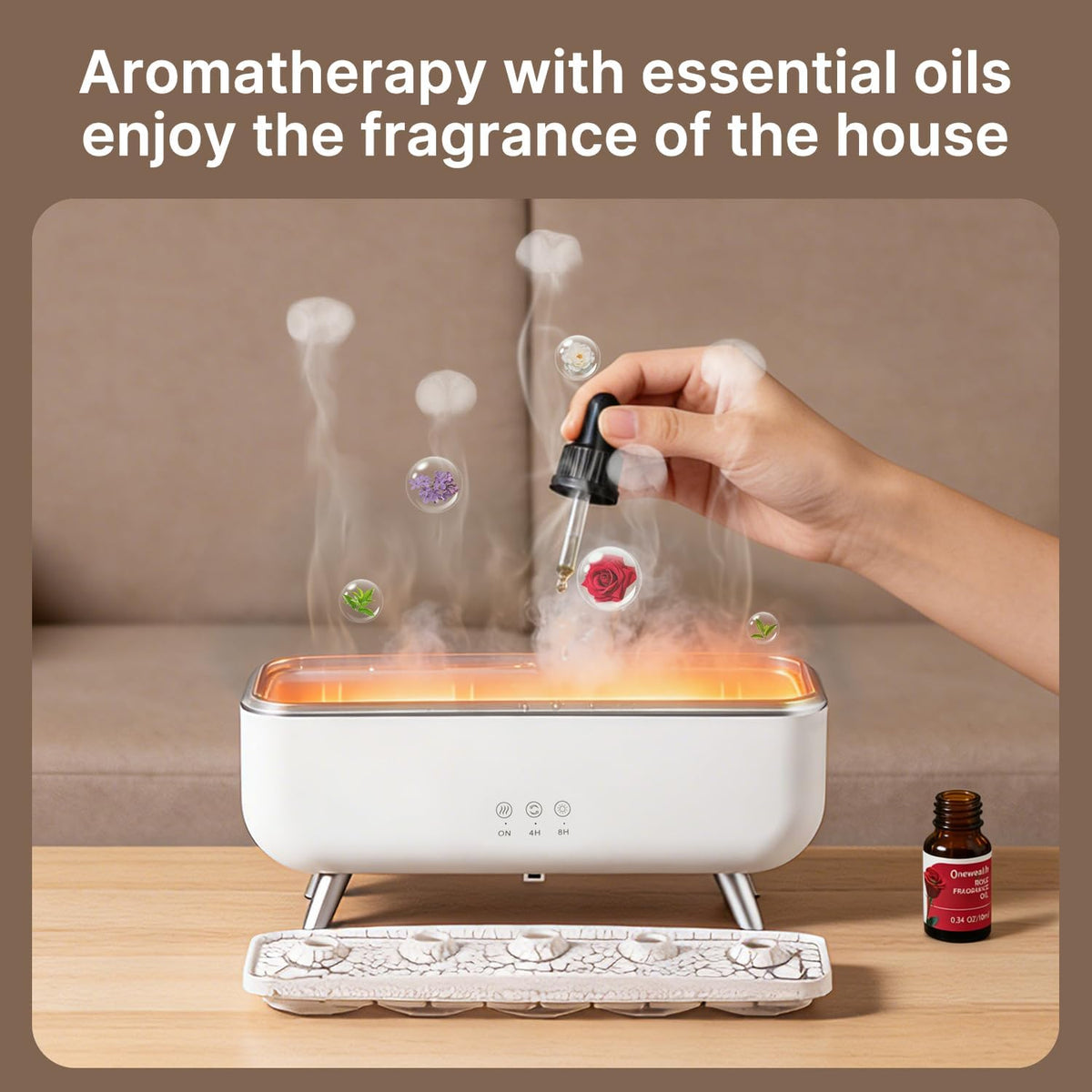 Transform Your Space with the Jellyfish Diffuser Humidifier - 300ML Ultrasonic Aromatherapy Essential Oil Diffuser with Colorful Lighting, Remote Control & 10-Hour Runtime for Large Rooms