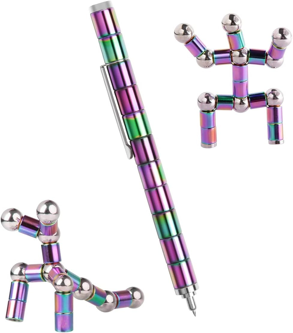 🧲 Magnetic Fidget Pen – Satisfying Desk Gadget & Stress-Relief Toy