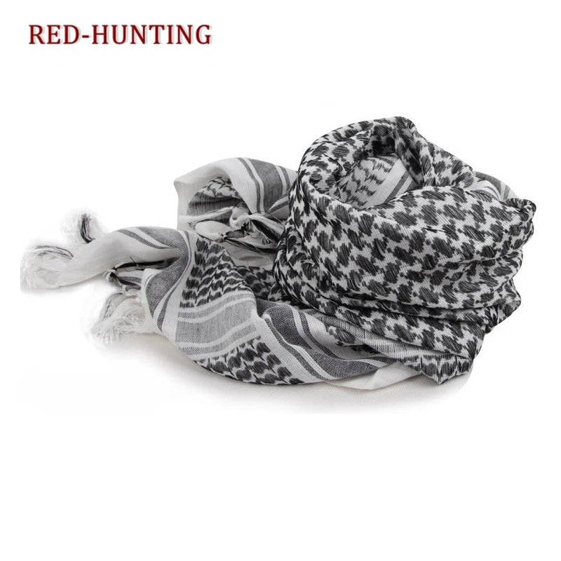 🧣🌍 Desert Nomad – Men’s Cotton Keffiyeh & Versatile Head Wrap ✨