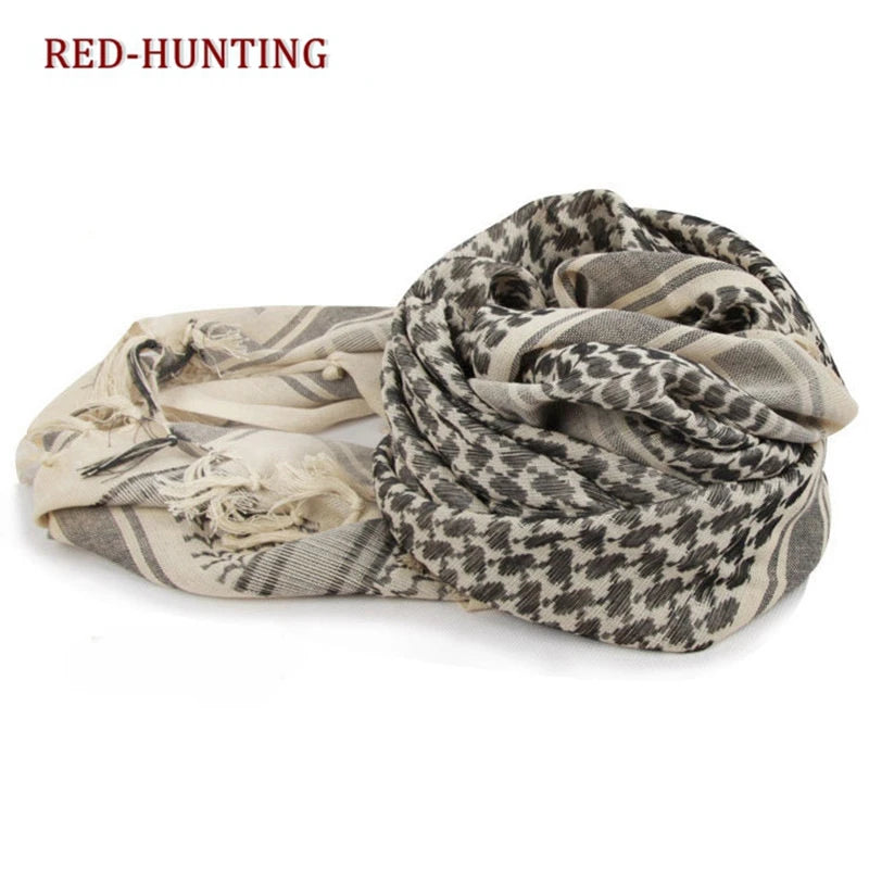 🧣🌍 Desert Nomad – Men’s Cotton Keffiyeh & Versatile Head Wrap ✨