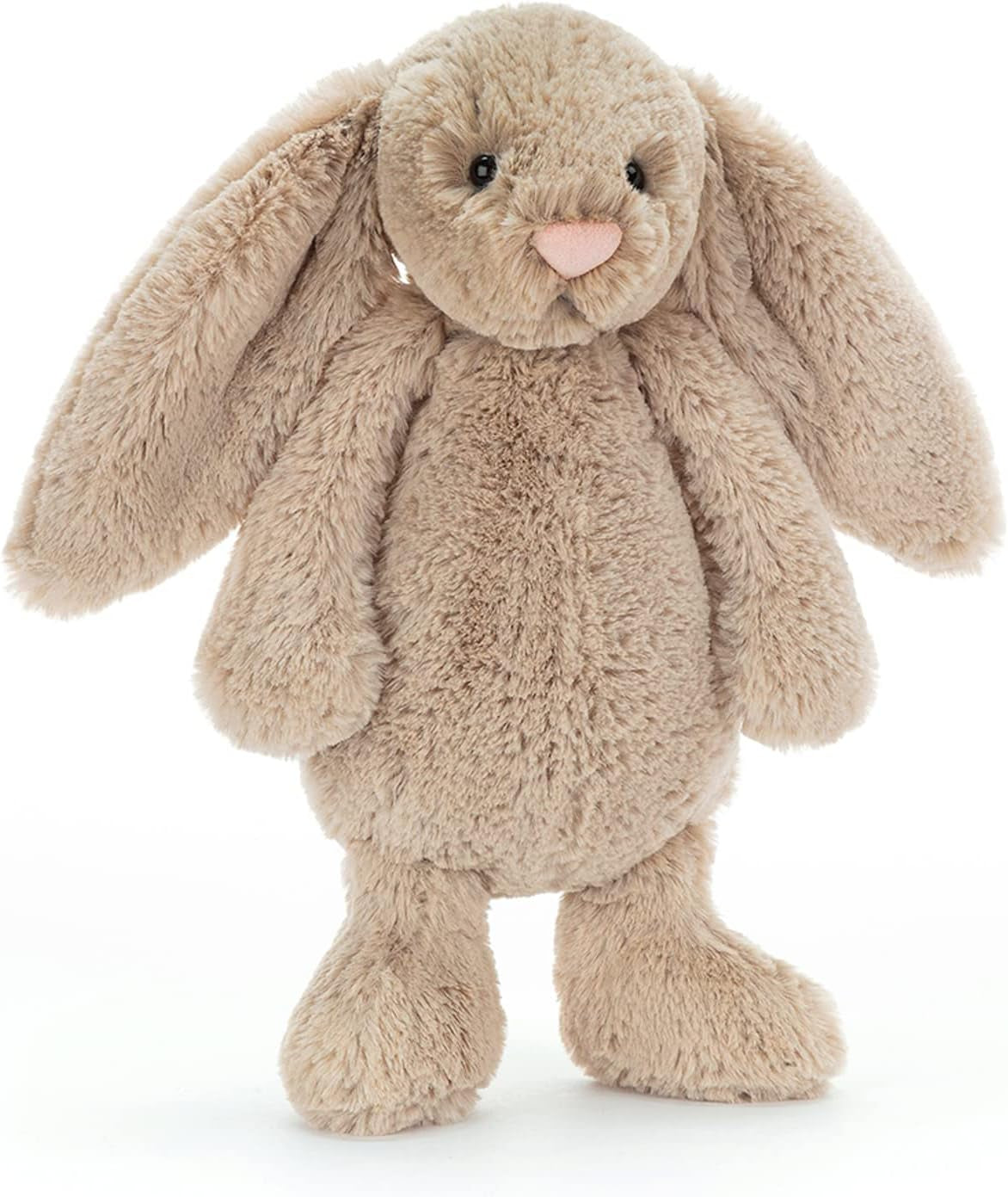 🐰🤎 Bashful Beige Bunny – Medium 12” Ultra-Soft Plush Stuffed Animal & Cuddly Gift 🎁✨