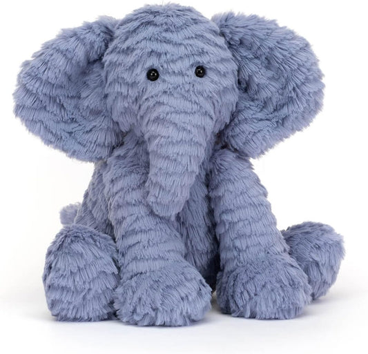 🐘💙 Fuddlewuddle Elephant – 9” Ultra-Soft Plush Stuffed Animal & Adorable Gift 🧸✨