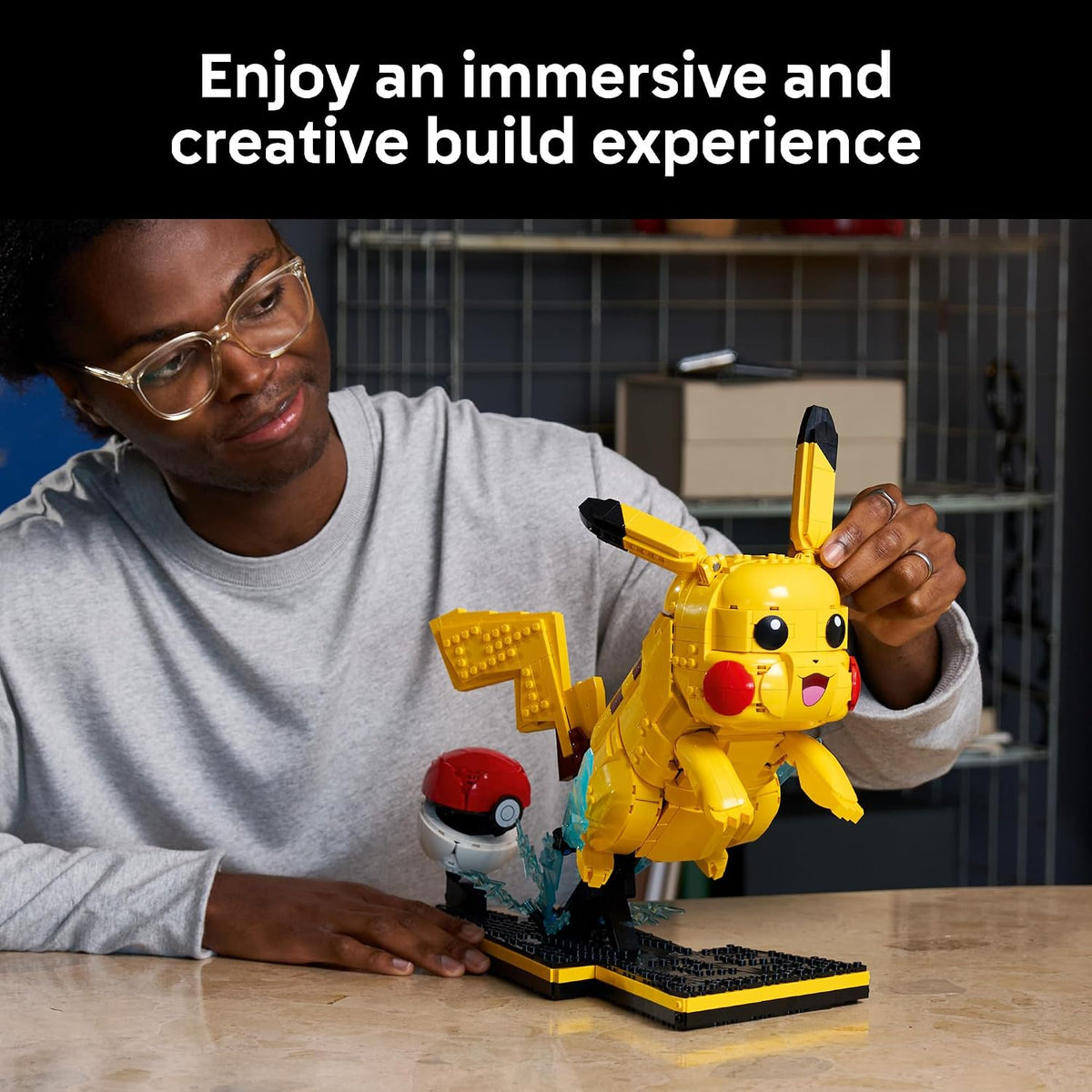 ⚡❤️ LEGO Pokémon Pikachu and Poké Ball (72152) – Collectible Building Set & Iconic Pokémon Display Model 🎮✨