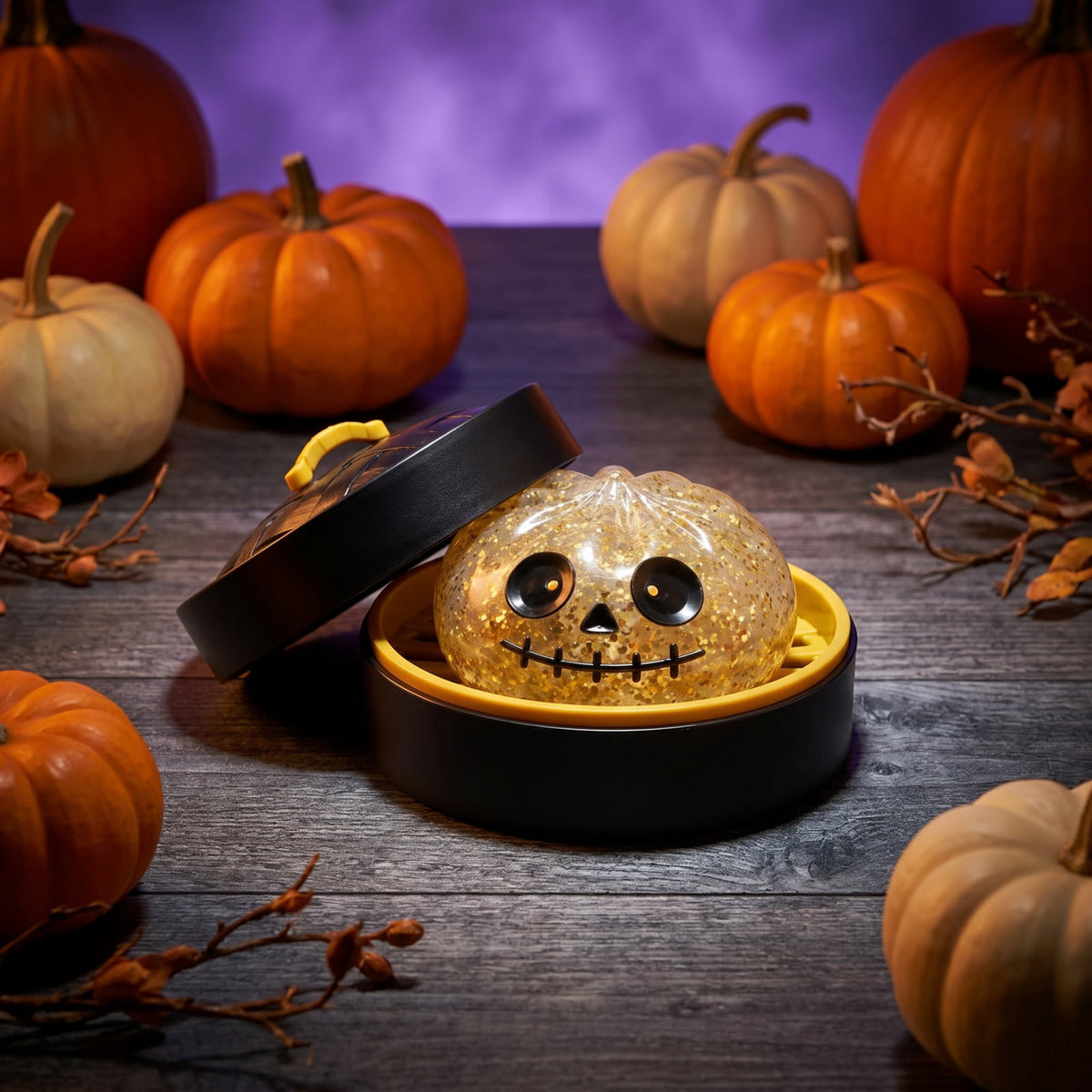 Delightful Halloween Dumpling Squeeze Toy - Adorable Slow Rising Stress Relief Fidget for Parties, Gifts, and Collectors