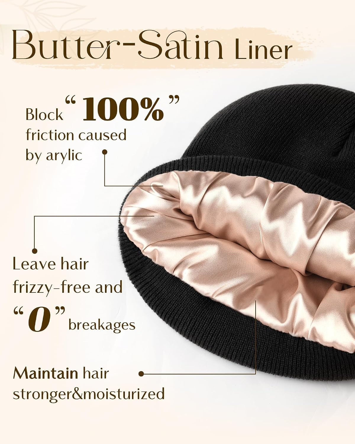 Warm Head, Happy Hair – Satin-Lined Winter Beanie