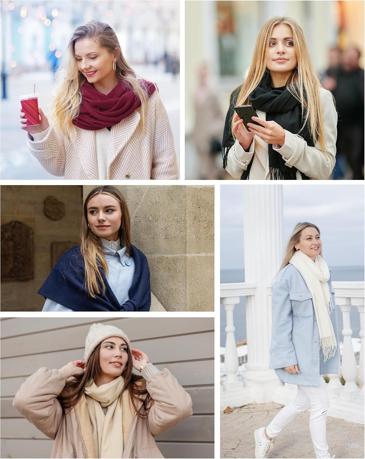 🧣✨ Cozy Luxe Winter Scarf for Women – Soft Blanket Wrap, Elegant Shawl & Chic Cold-Weather Accessory 🤎❄️