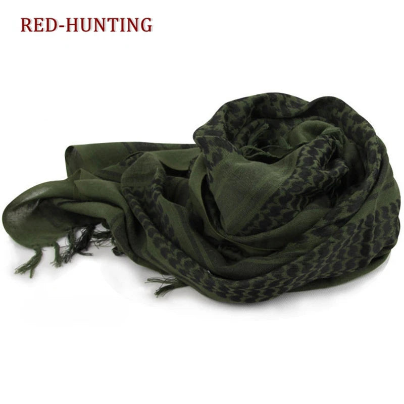 🧣🌍 Desert Nomad – Men’s Cotton Keffiyeh & Versatile Head Wrap ✨