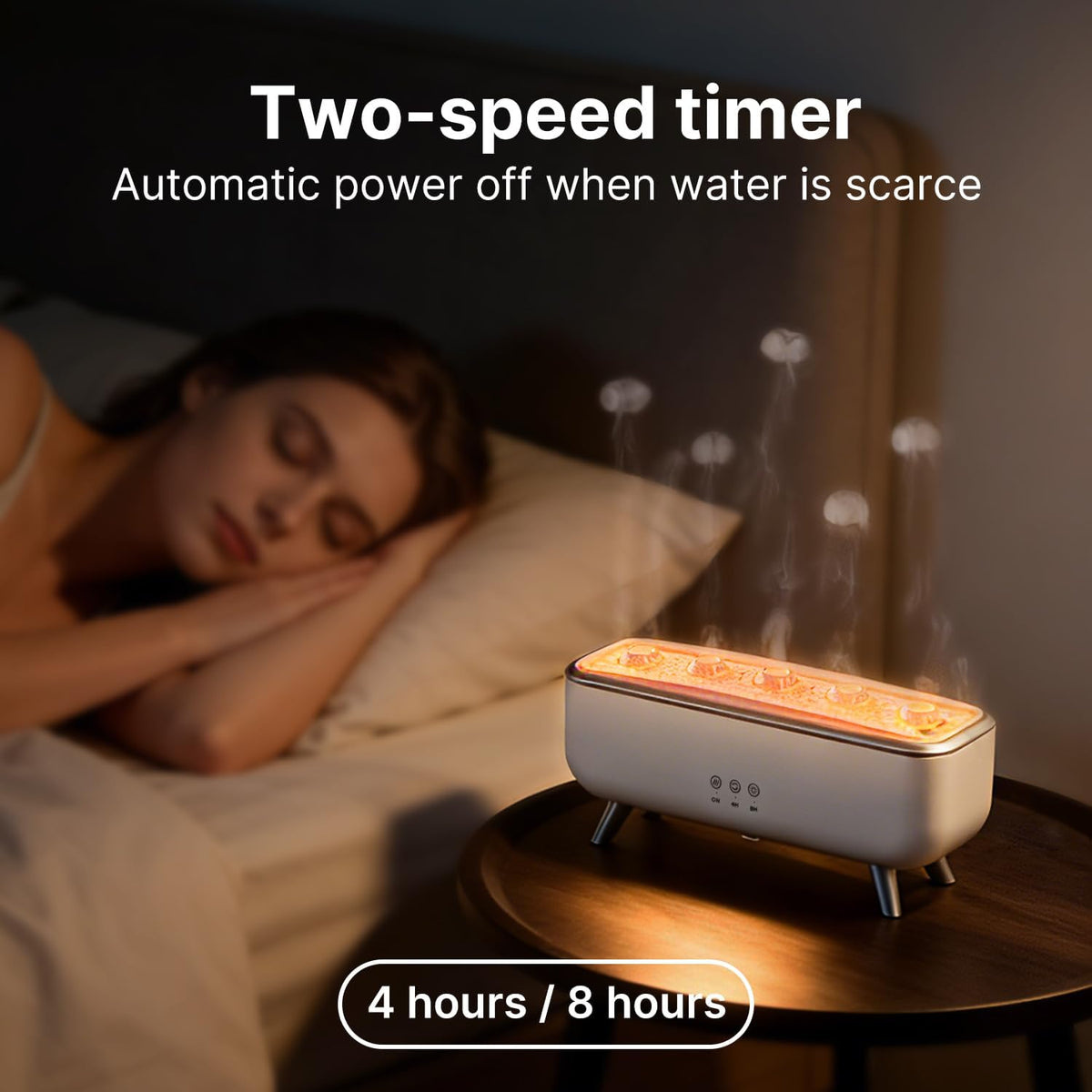 Transform Your Space with the Jellyfish Diffuser Humidifier - 300ML Ultrasonic Aromatherapy Essential Oil Diffuser with Colorful Lighting, Remote Control & 10-Hour Runtime for Large Rooms