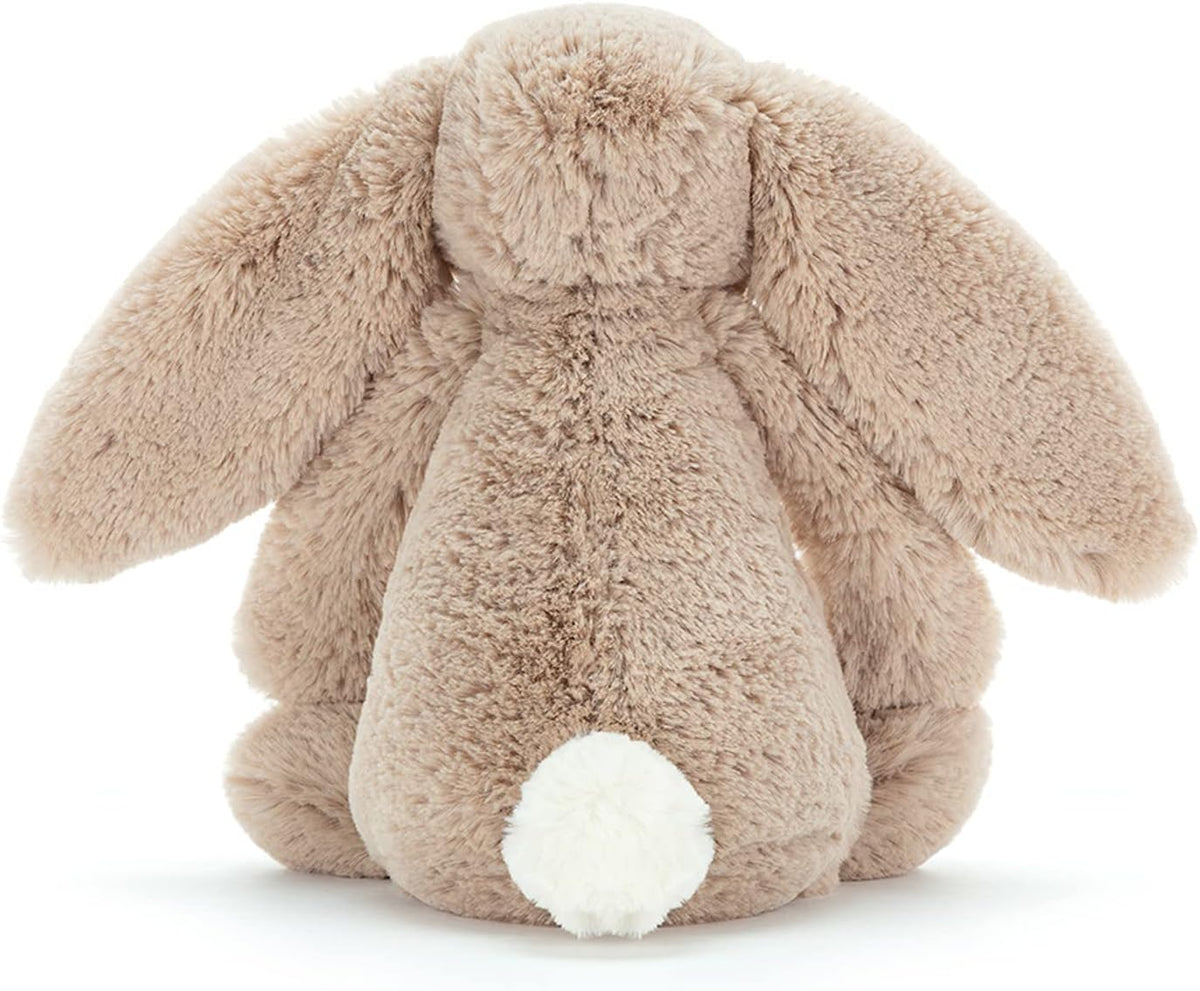 🐰🤎 Bashful Beige Bunny – Medium 12” Ultra-Soft Plush Stuffed Animal & Cuddly Gift 🎁✨