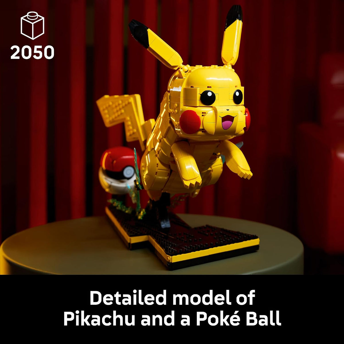 ⚡❤️ LEGO Pokémon Pikachu and Poké Ball (72152) – Collectible Building Set & Iconic Pokémon Display Model 🎮✨
