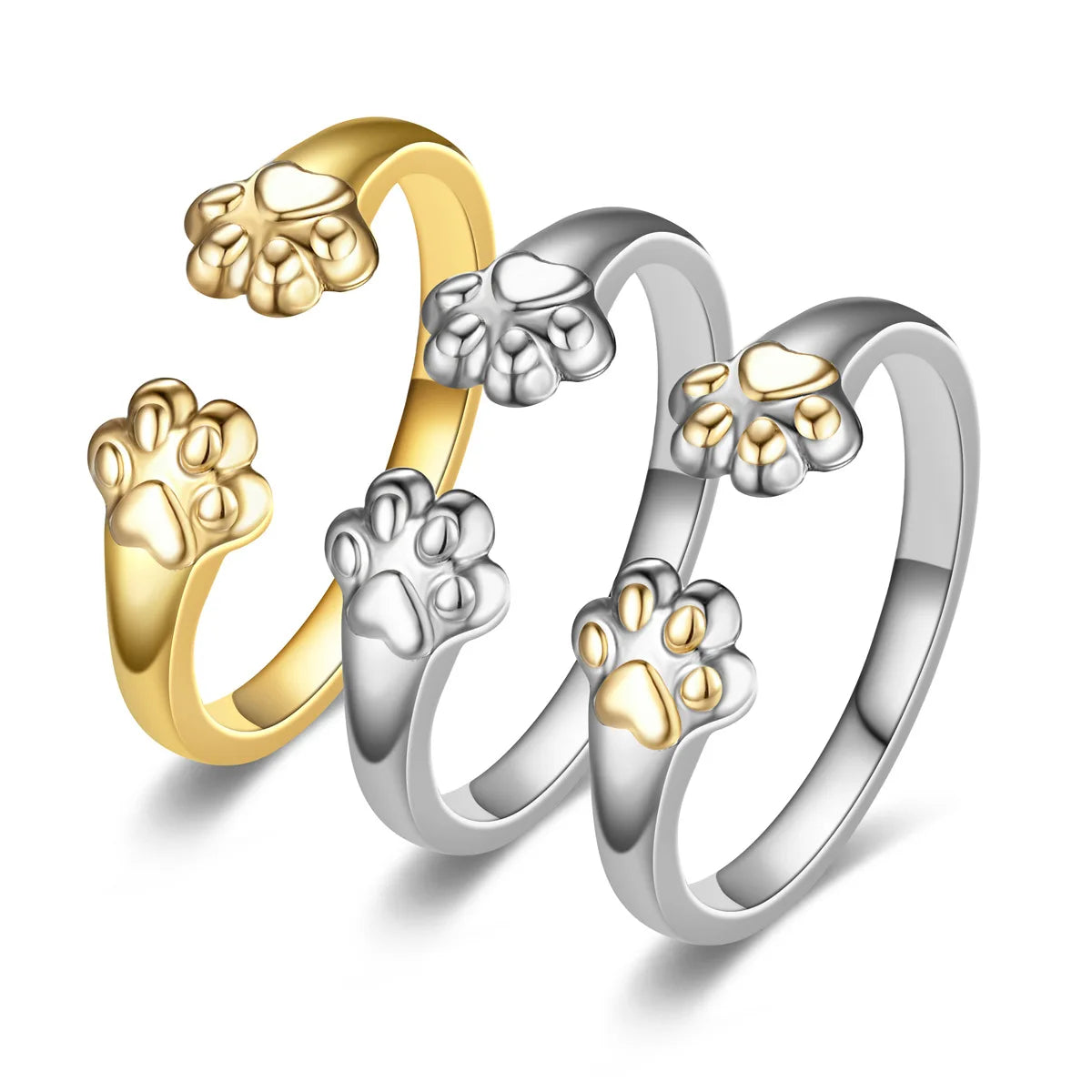 Cat Claw Statement Ring – Adjustable Stainless Steel Jewelry 🐈‍⬛✨