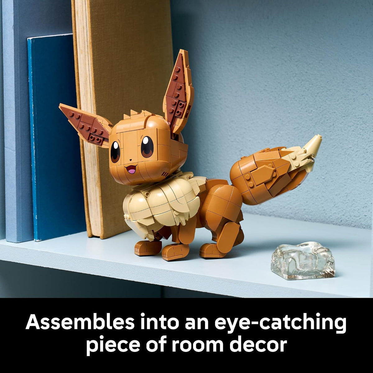 🧸🤎 LEGO Pokémon Eevee (72151) – Collectible Building Set & Adorable Pokémon Display Model ✨🎮