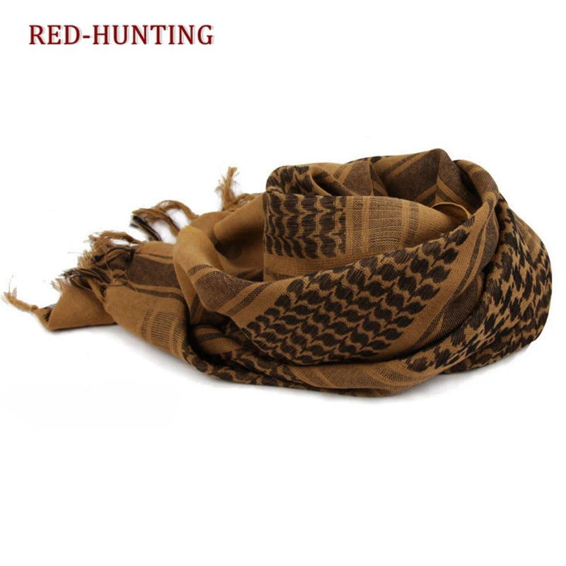🧣🌍 Desert Nomad – Men’s Cotton Keffiyeh & Versatile Head Wrap ✨