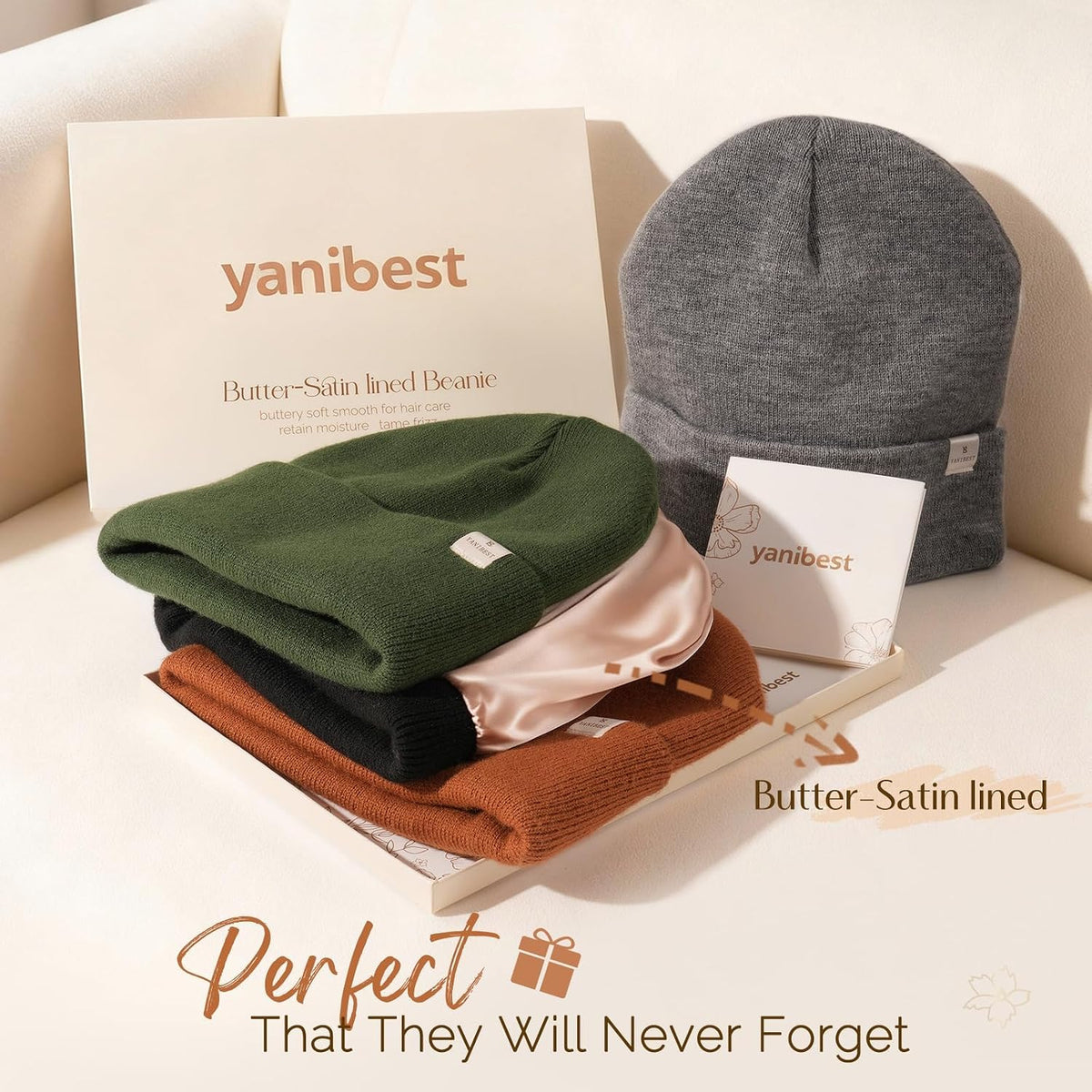 Warm Head, Happy Hair – Satin-Lined Winter Beanie