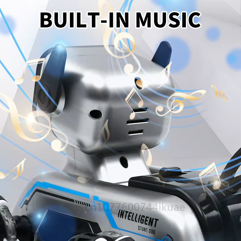 RC Robot Dog – Electric Stunt, Drift & Interactive