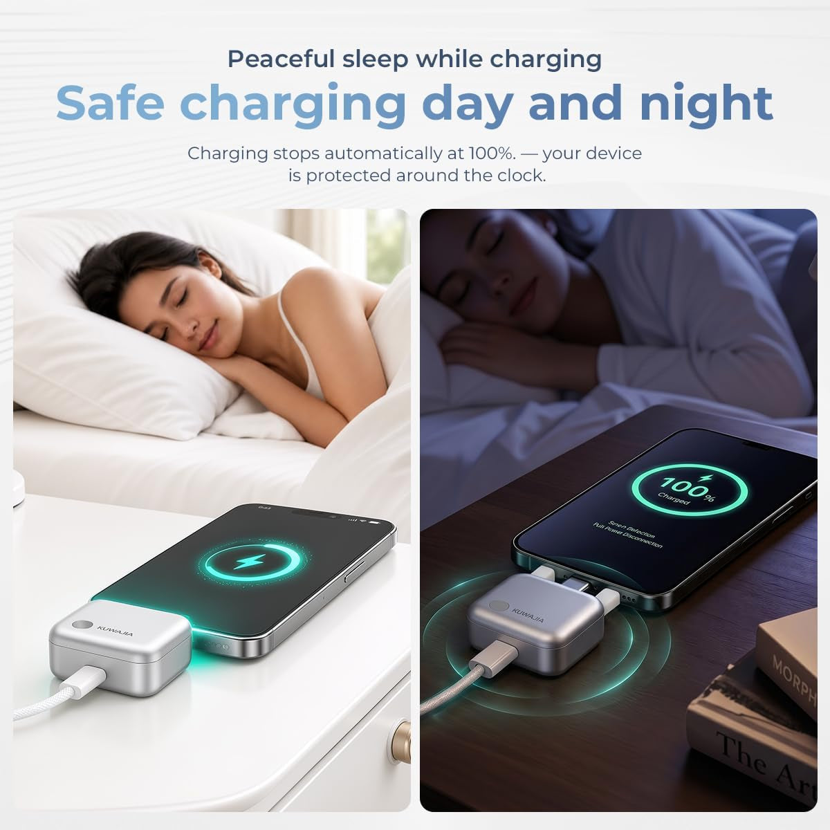 140W Smart Charger – Auto-Disconnect Fast Charging Adapter with Battery Protection ⚡